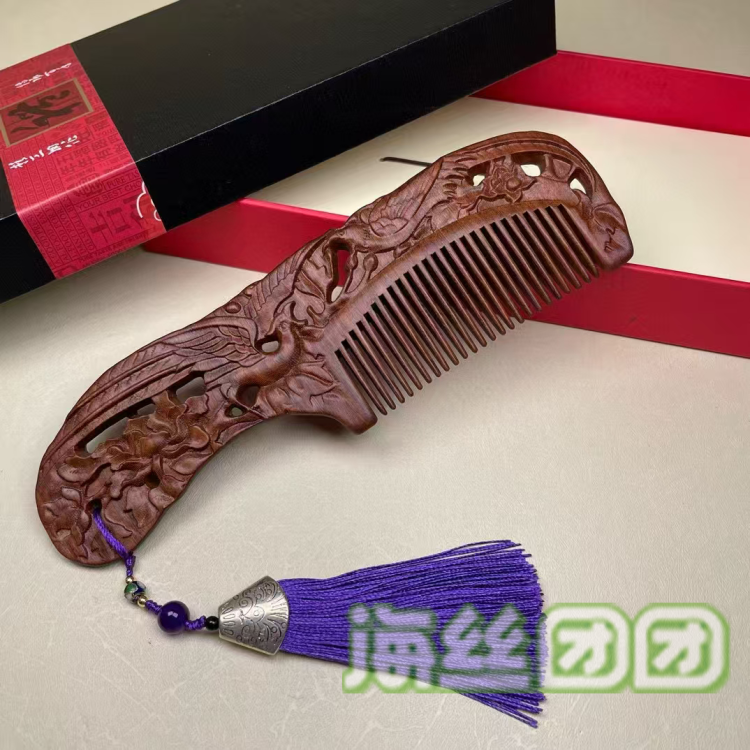 非遺工藝-李氏木雕 黑金檀～花開富貴
